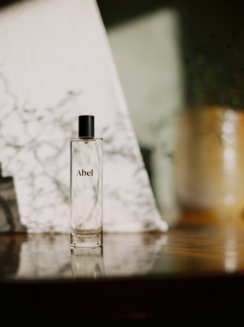 Abel Fragrance Room Spray Scene 02 - fig, marigold, mandarin, basil, cedarwood