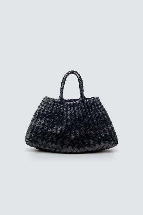 Dragon Fusion Woven Leather Handbag