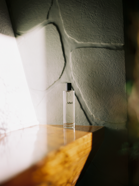 Abel Fragrance Room Spray Scene 02 - fig, marigold, mandarin, basil, cedarwood