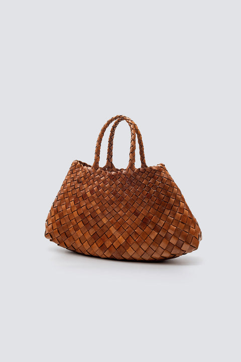 Dragon Diffusion Woven Leather Handbag