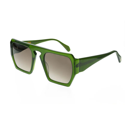 Age Eyewear Engage Sage Green Oversized Sunglasses