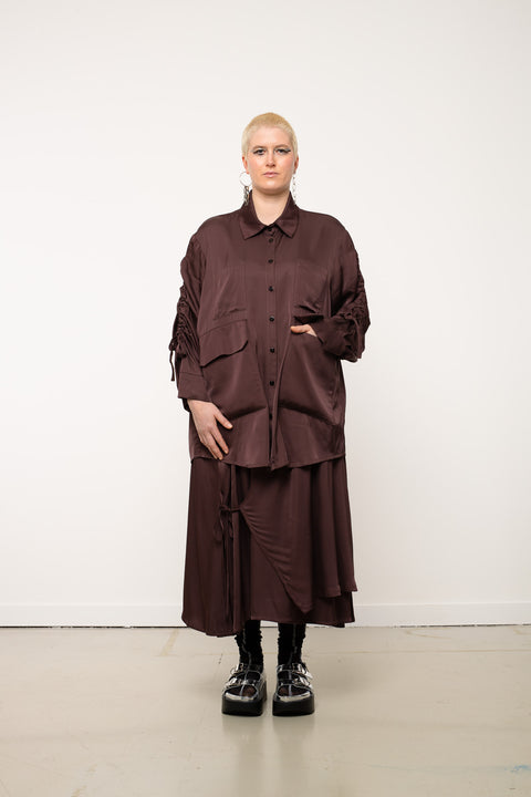 Olga Shirt | Brown