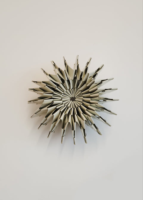 Mandy Cherry Joass Handmade Kina sculpture Cream Large