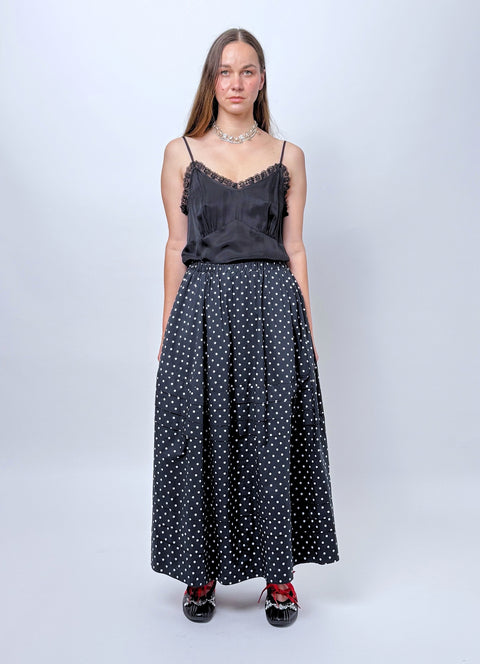 Remain in light skirt polka dot