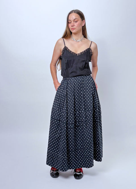 Remain in light skirt polka dot