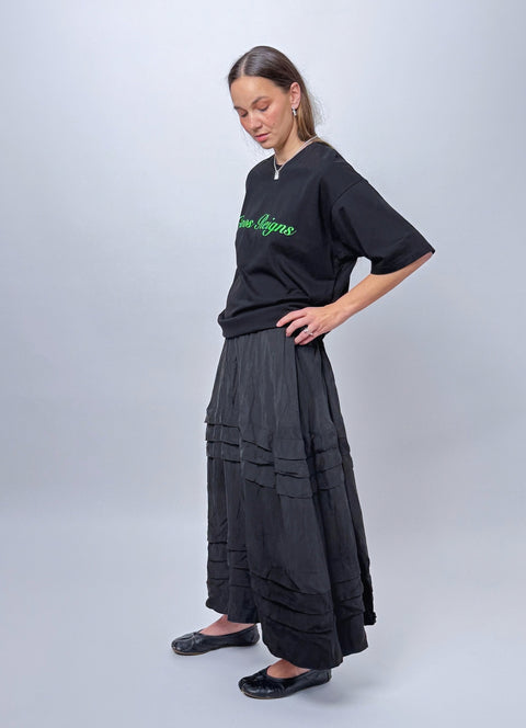 daylightmoon Remain in light circle skirt black