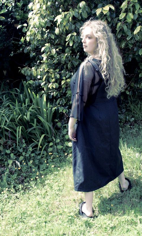Idle Dress | Black Mesh