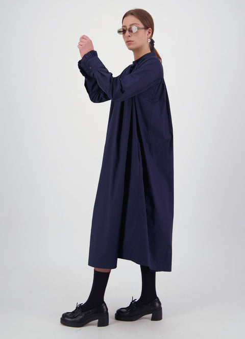 Daylight Moon Navy Blue Into The Cosmos Navy Maxi Dress