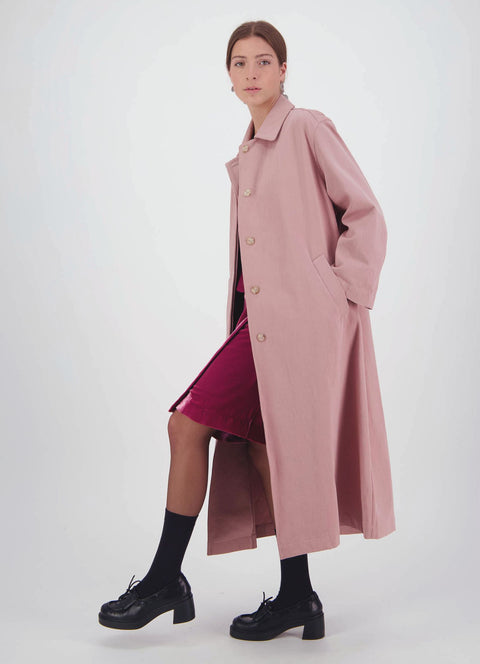 Famous All Over Pink Coat Daylight Moon