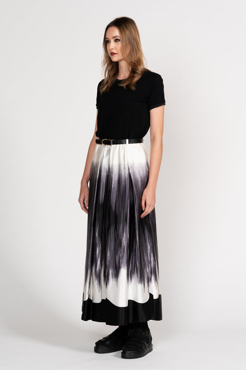 Chaplin Design - Tallulah Printed Silk Maxi Skirt