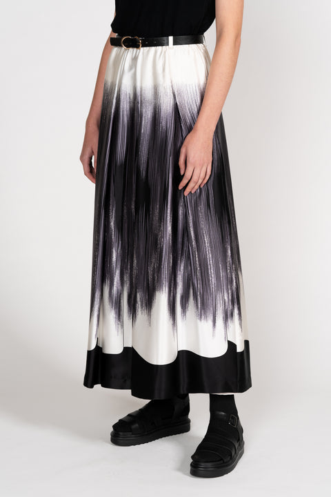 Chaplin Design - Tallulah Printed Silk Maxi Skirt