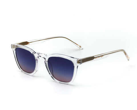 Page XL | Clear w Blue Purple
