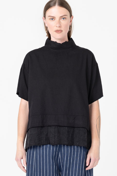 Company of Strangers Fax Tee Black twill