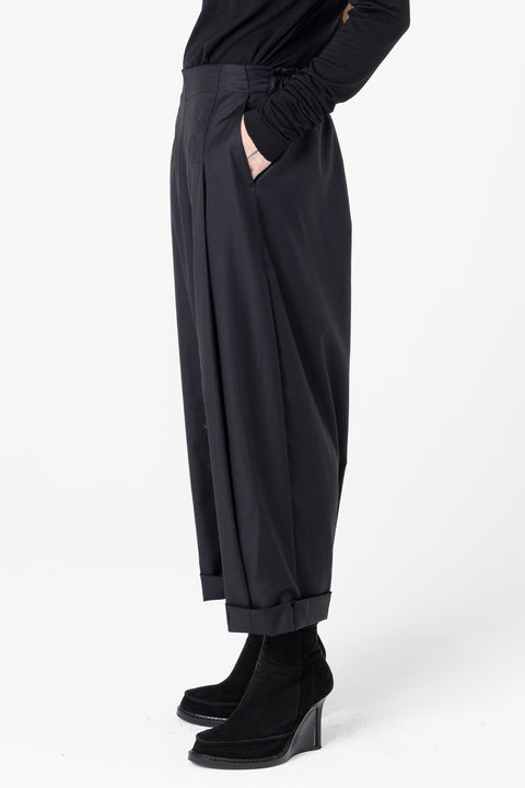 Company of strangers Calibrate Pant Black wool suiting