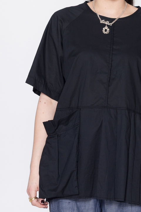 Company of strangers Panic Tee Black Cotton