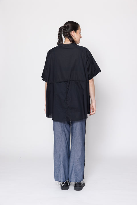 Company of strangers Panic Tee Black Cotton