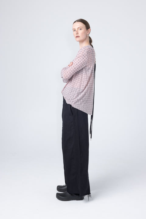 Company of Strangers Joy Pants in Black Denim