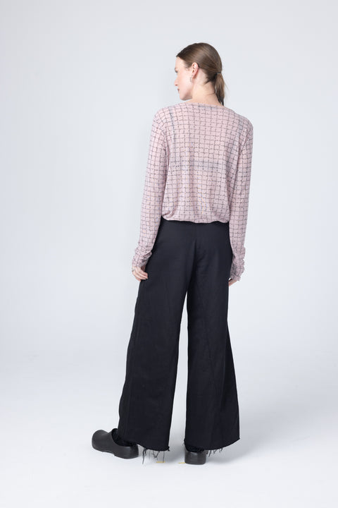 Company of Strangers Joy Pants in Black Denim