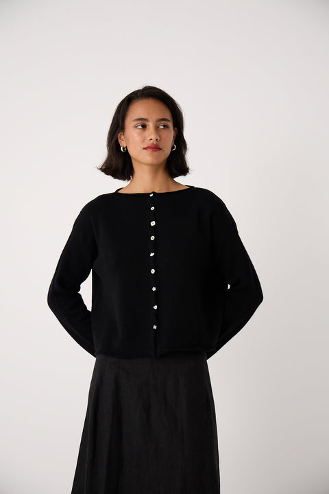 Dolls Heirloom Cardigan | Black