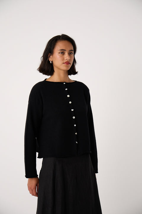 Dolls Heirloom Cardigan | Black