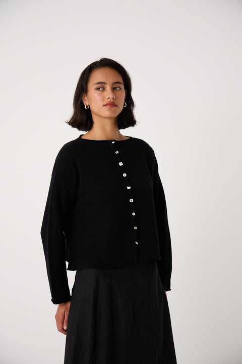 Dolls Heirloom Cardigan | Black