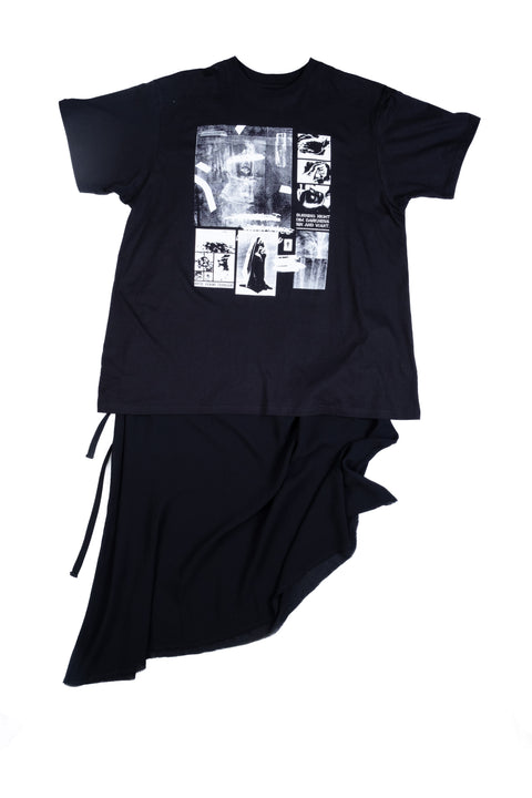 Burning Night T-Shirt Dress