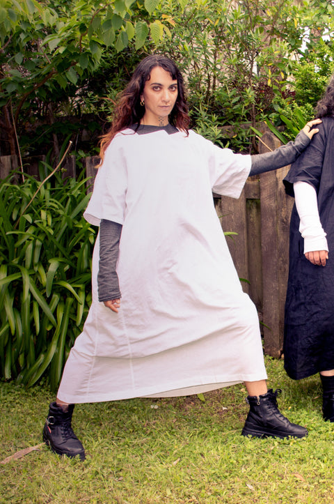 Tunic Dress | White Linen