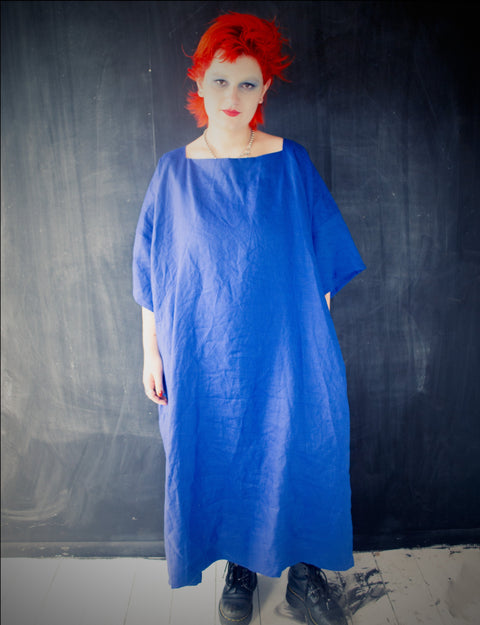 Linen Tunic | Blue