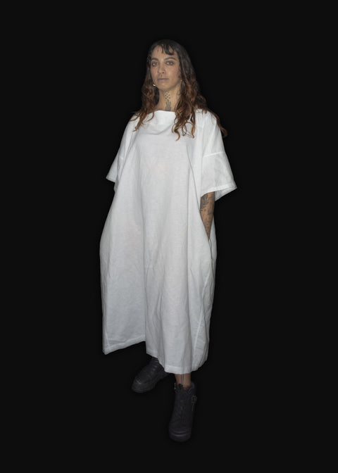 Tunic Dress | White Linen