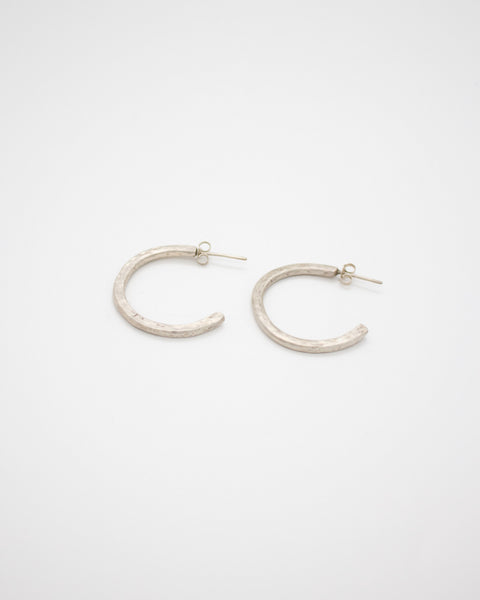 Hammered Hoop earrings