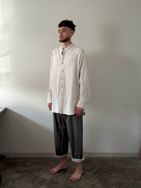 Jake Studios shirt linen viscose blend