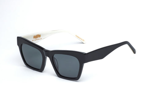 Age Eyewear Black Cateye Image Sunglasses