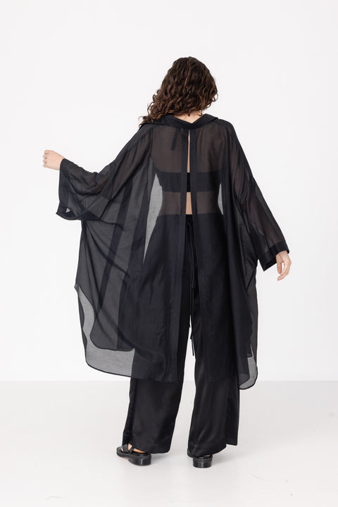 James Brown Cotton Oversized Split Shirt