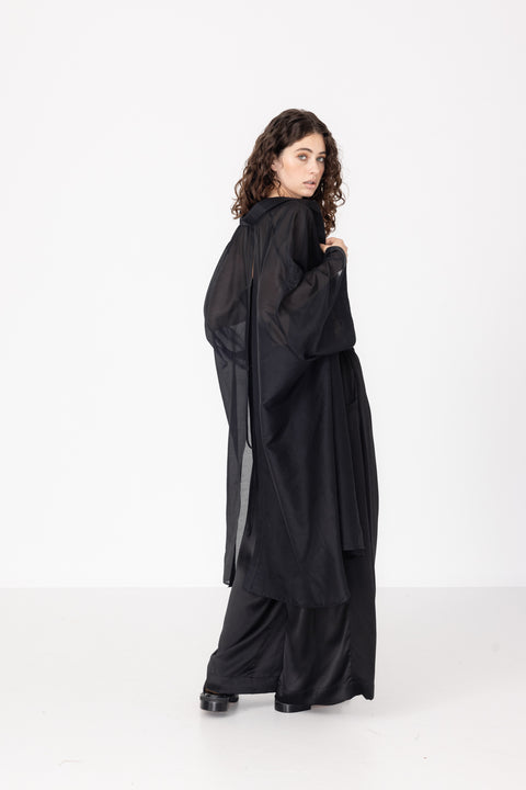 Split Shirt | Black