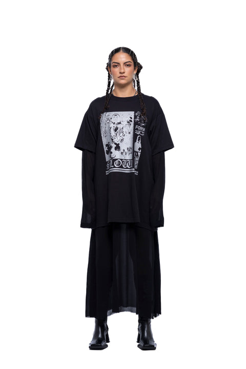 JPalm Slow Form tshirt Dress