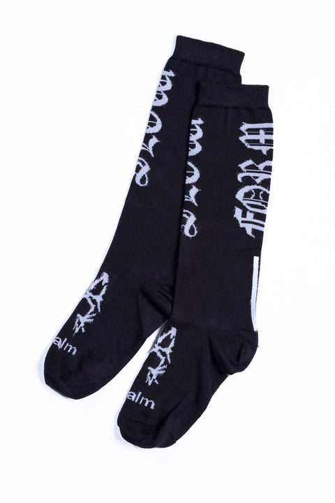 JPalm Slow Form knee high socks
