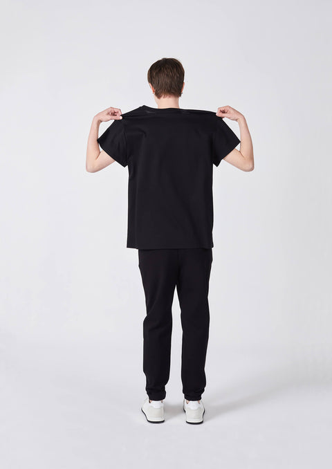 Julia Fong In Motion Black Cotton Tshirt