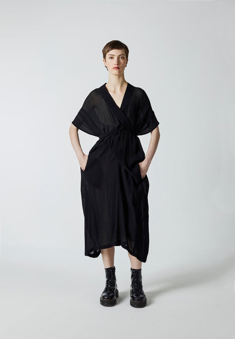 Julia Fong Division Wrap Dress