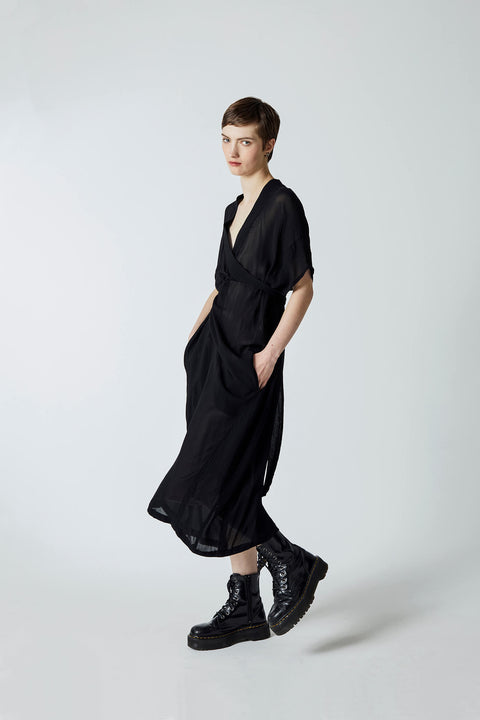 Julia Fong Division Wrap Dress