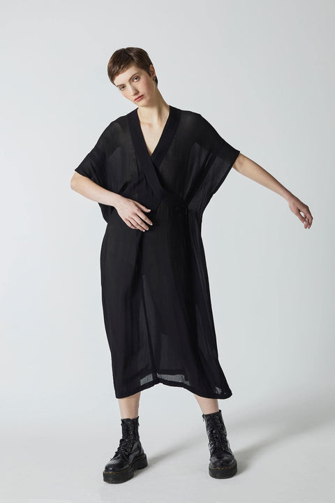 Julia Fong Division Wrap Dress