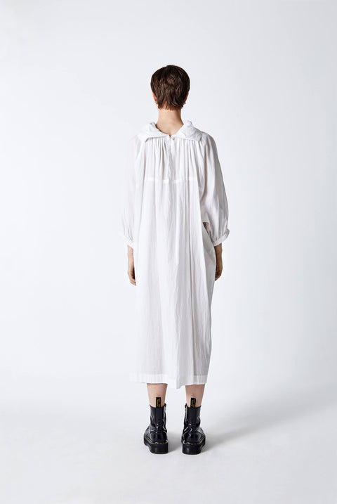 Julia Fong Sweetness and light dress white cotton