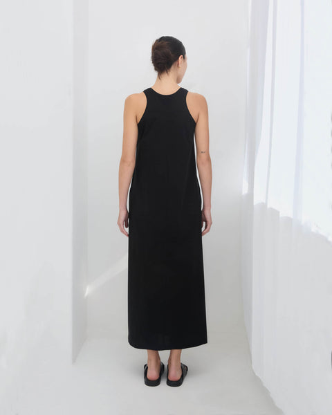 Julia Fong Miza Dress Black cotton