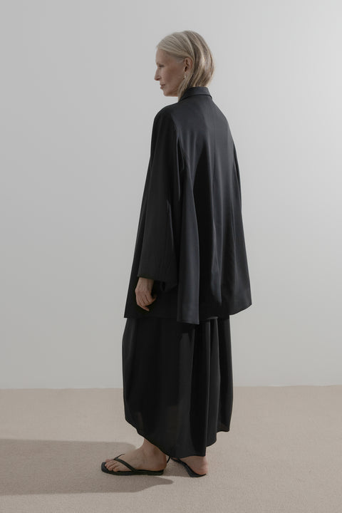 James Brown Soft Blazer in Wool Suiting