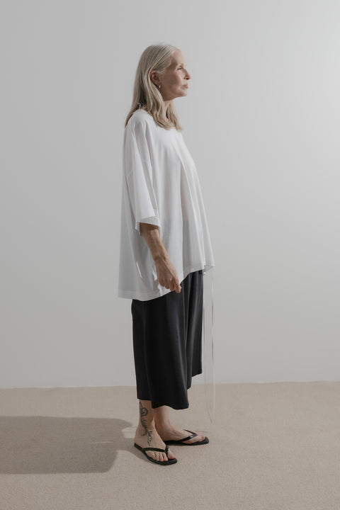 Level Tee | White