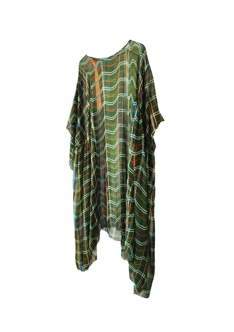 Jimmy D Fire Cloud Warped Plaid