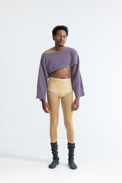 Lela Jacobs U possum arms in lavendar