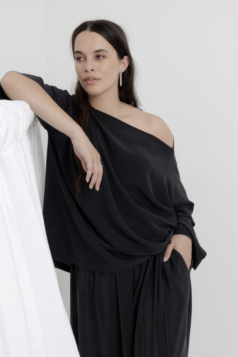 James Brown Silk Level Blouse