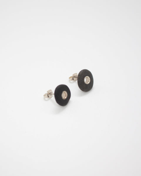 Small Stud Pebble Earrings