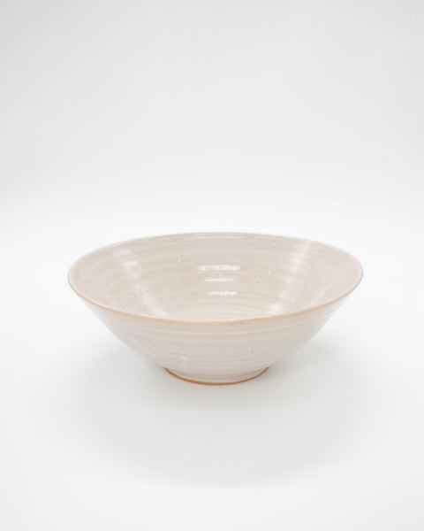 Zoe Isaacs white pasta bowl
