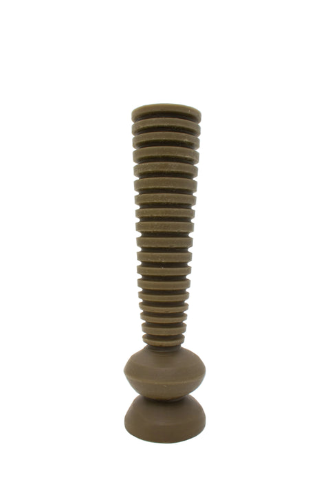 Ridged Vase | Olive